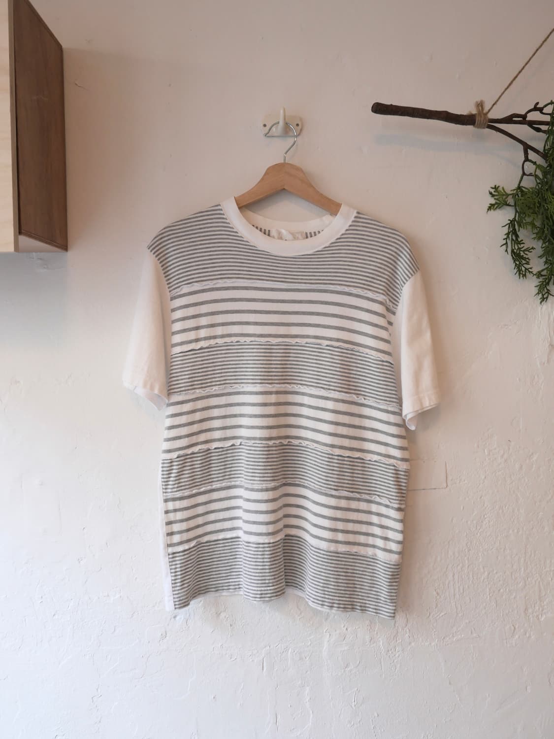 꼼데가르송 간류 스트라이프 반팔 상품이미지1