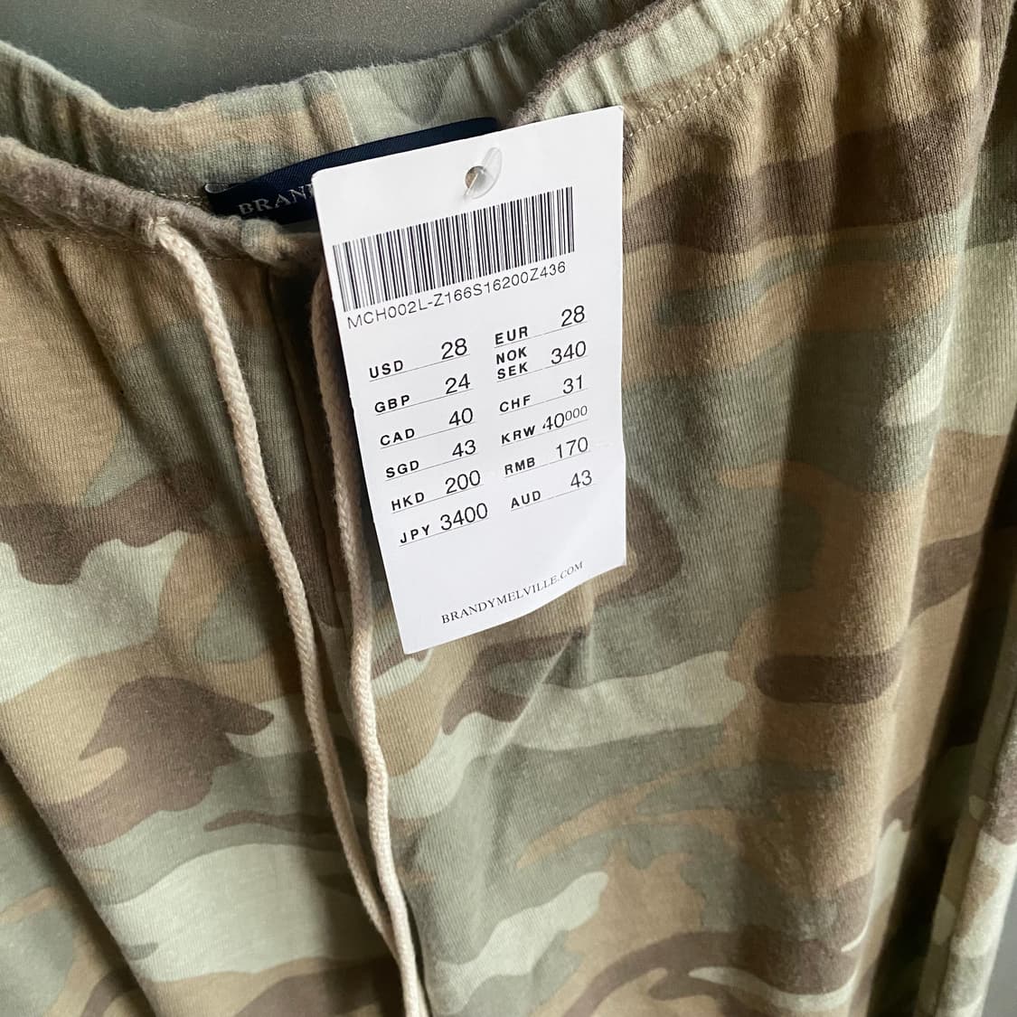 브랜디멜빌 아나스타샤 팬츠 카모 상품이미지4
