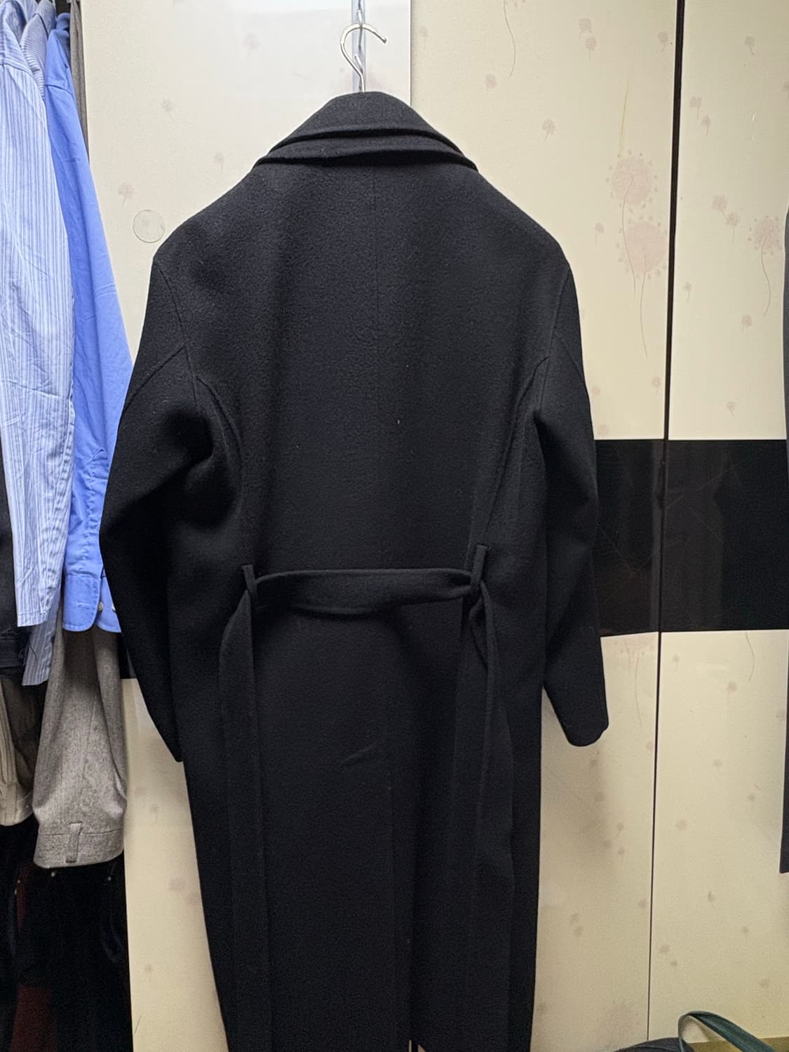 [48] 노이어 noier 핸드메이드 캐시미어 래이어드 트렌치코트 상품이미지7