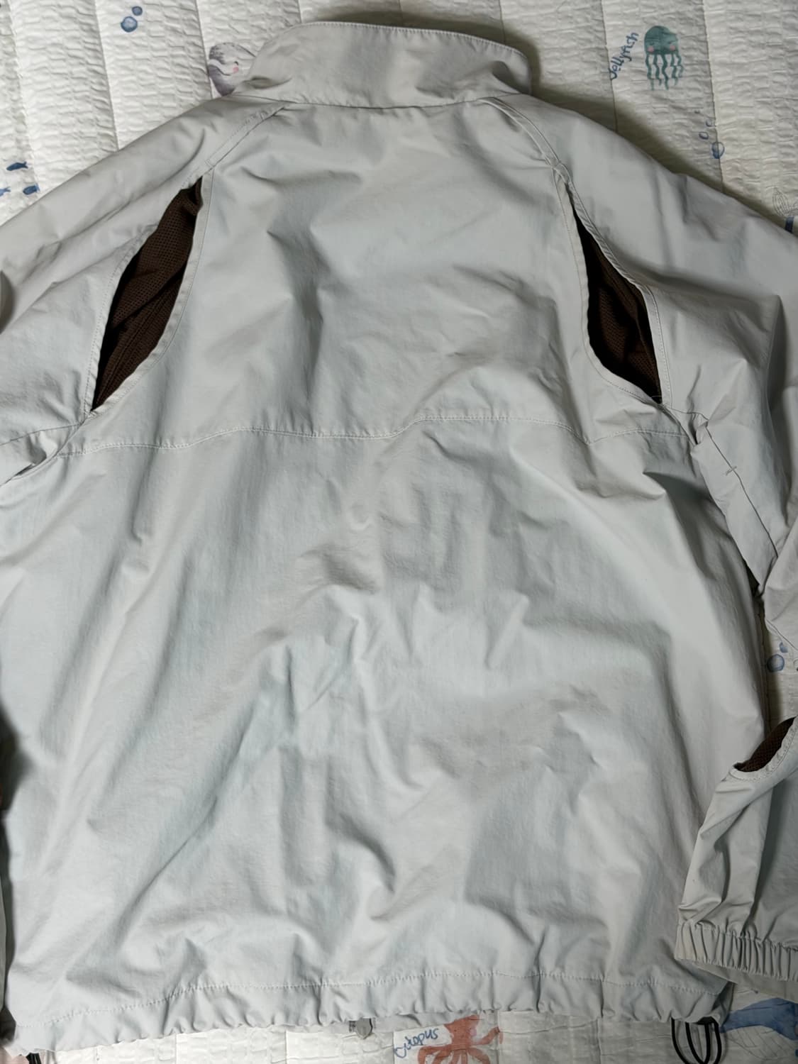 산산기어 슬래쉬 슬릿 자켓 아이보리 상품이미지4