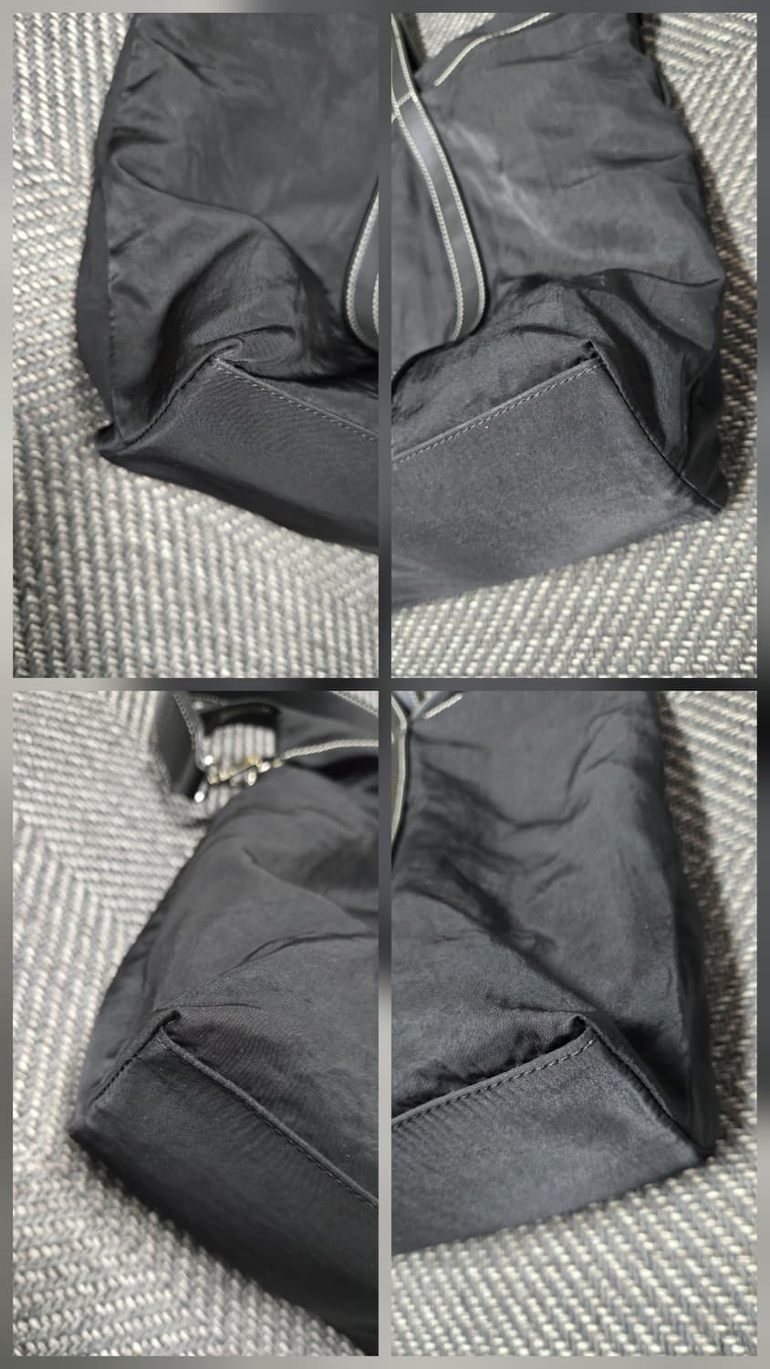 마뗑킴 Matinkim 패브릭 뉴 쇼퍼백 블랙 상품이미지5