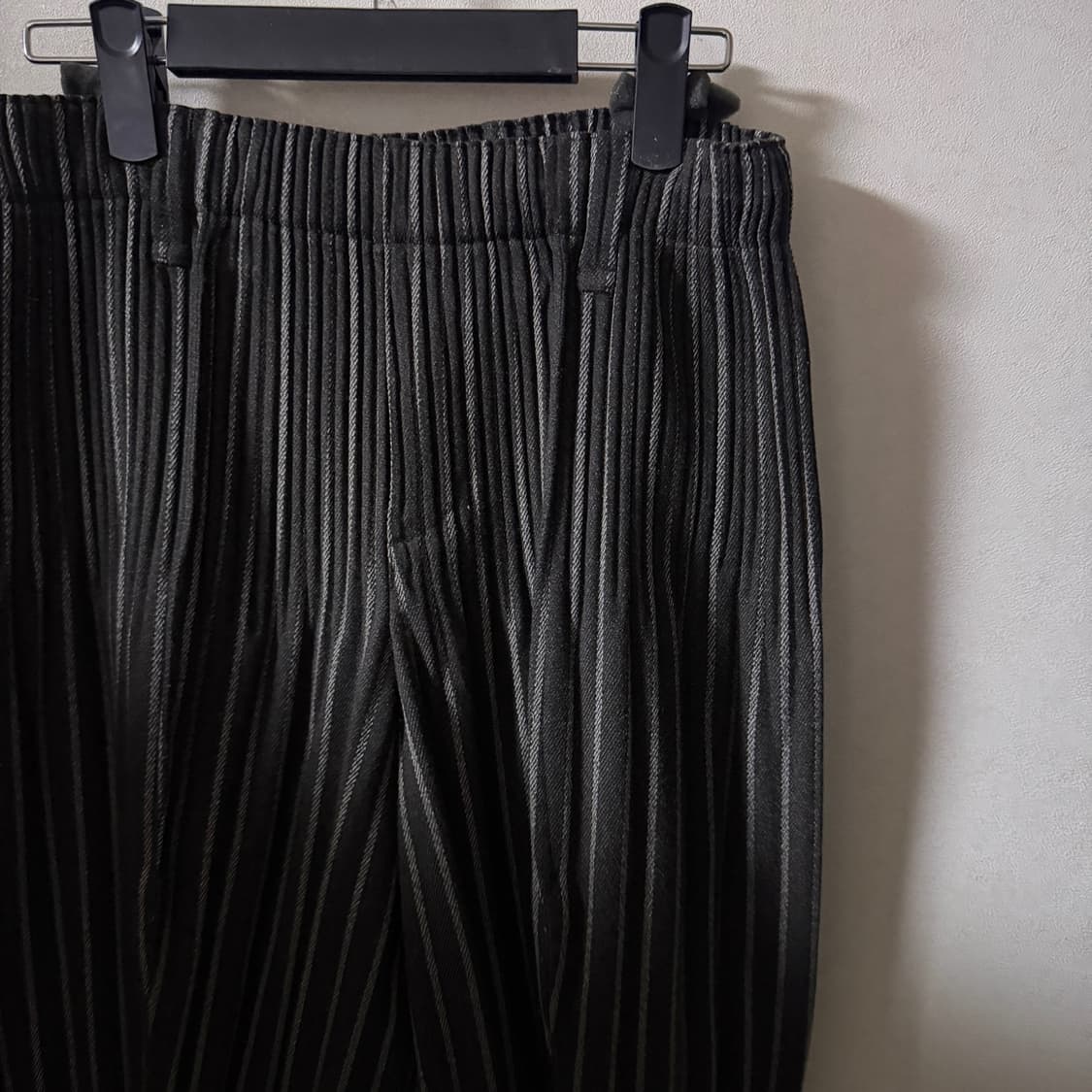 이세이미야케  옴므플리세 트위드 플리츠 팬츠 (32-33정도) 상품이미지10