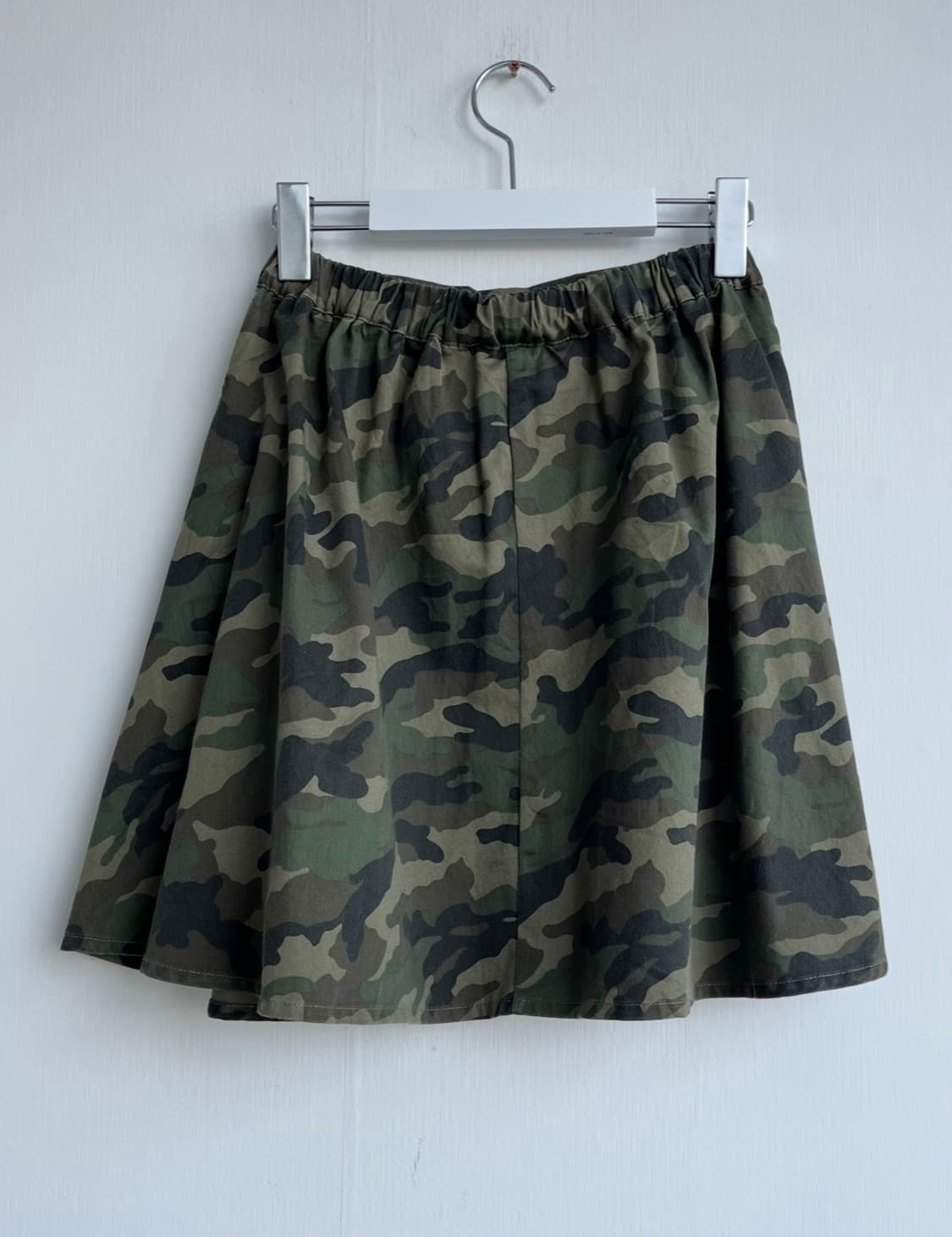 밀리터리 포켓 플레어 스커트 상품이미지4