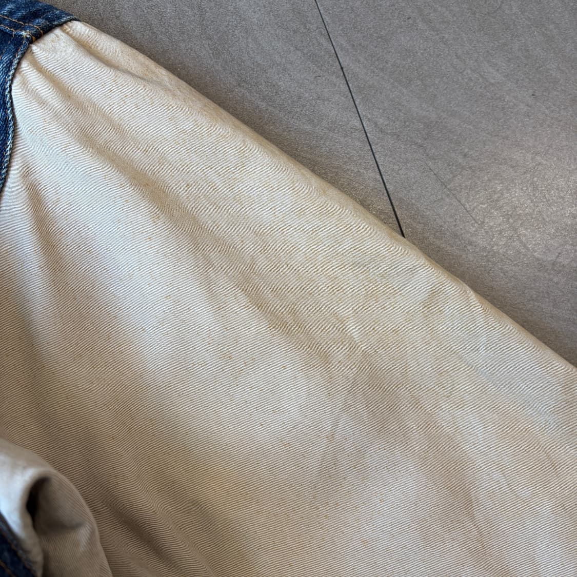 빈티지 데님 베이스볼 자켓 상품이미지6