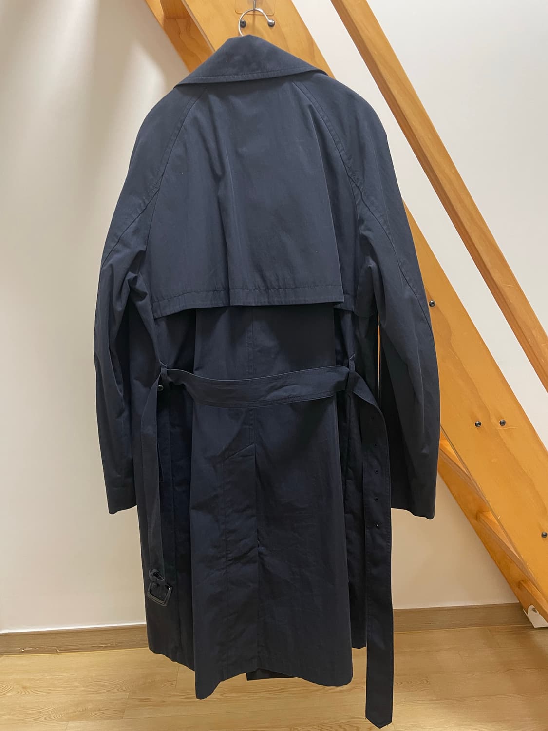 네이비 트렌치 코트 L 상품이미지7