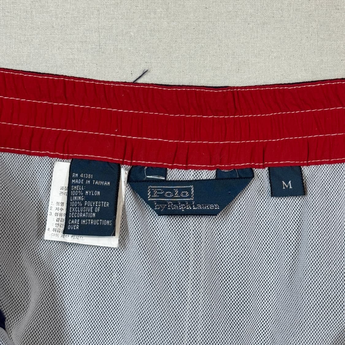 M) 폴로 랄프로렌 나일론 반바지 스윔팬츠 네이비 상품이미지8