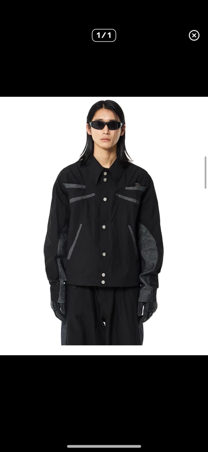 Opening Project Wave Mix 트러커 자켓 상품이미지1