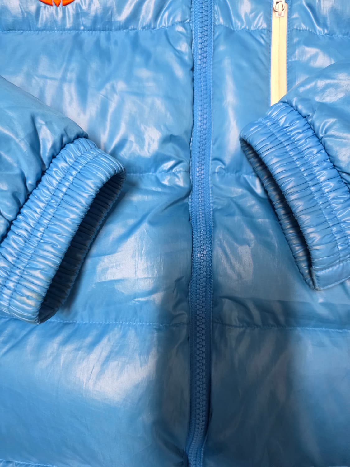 아디다스 스카이블루 구스다운 패딩 105사이즈 실측 70/60 상품이미지3