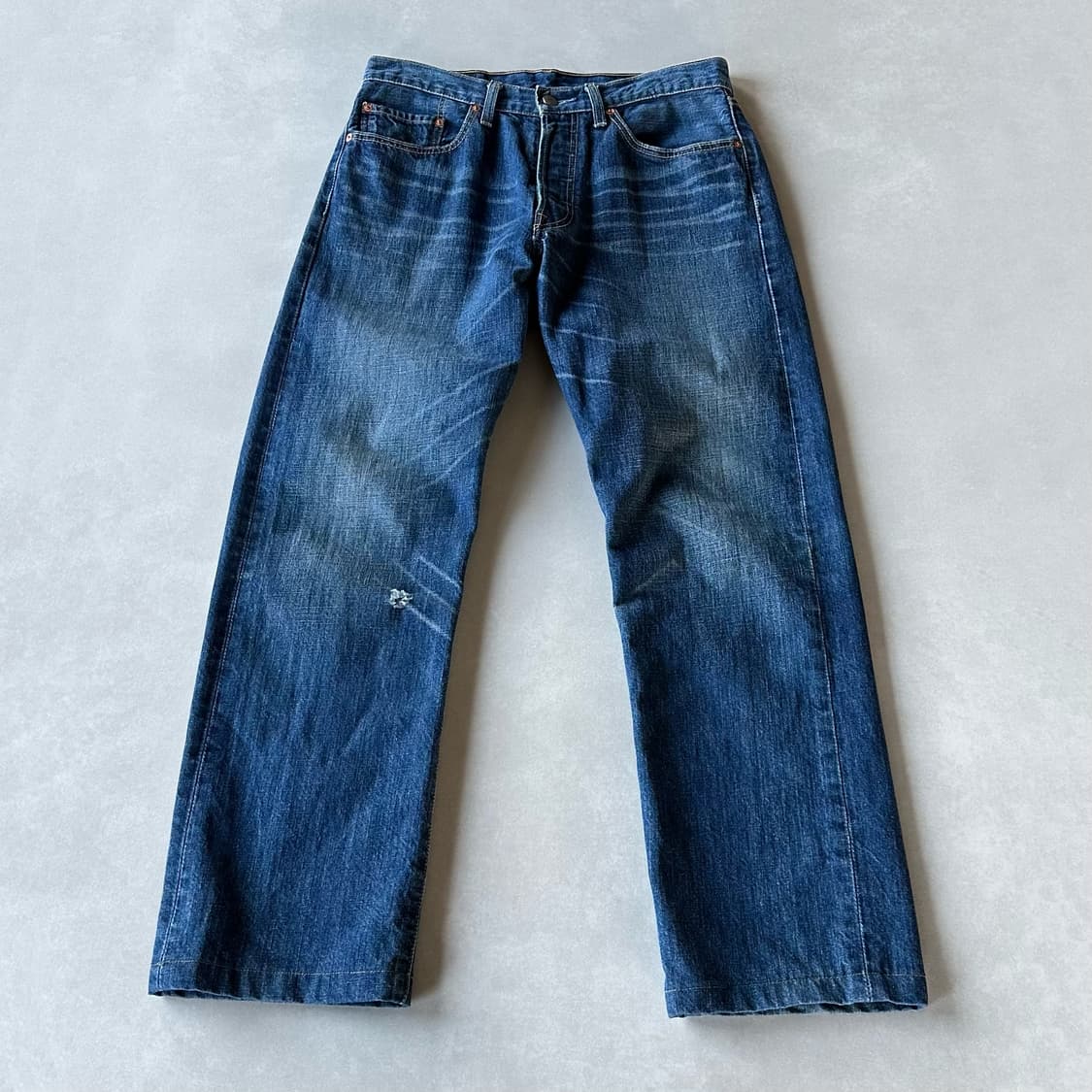 [32인치]리바이스 Levi's 00s 501 빈티지워싱 데님 팬츠 상품이미지1