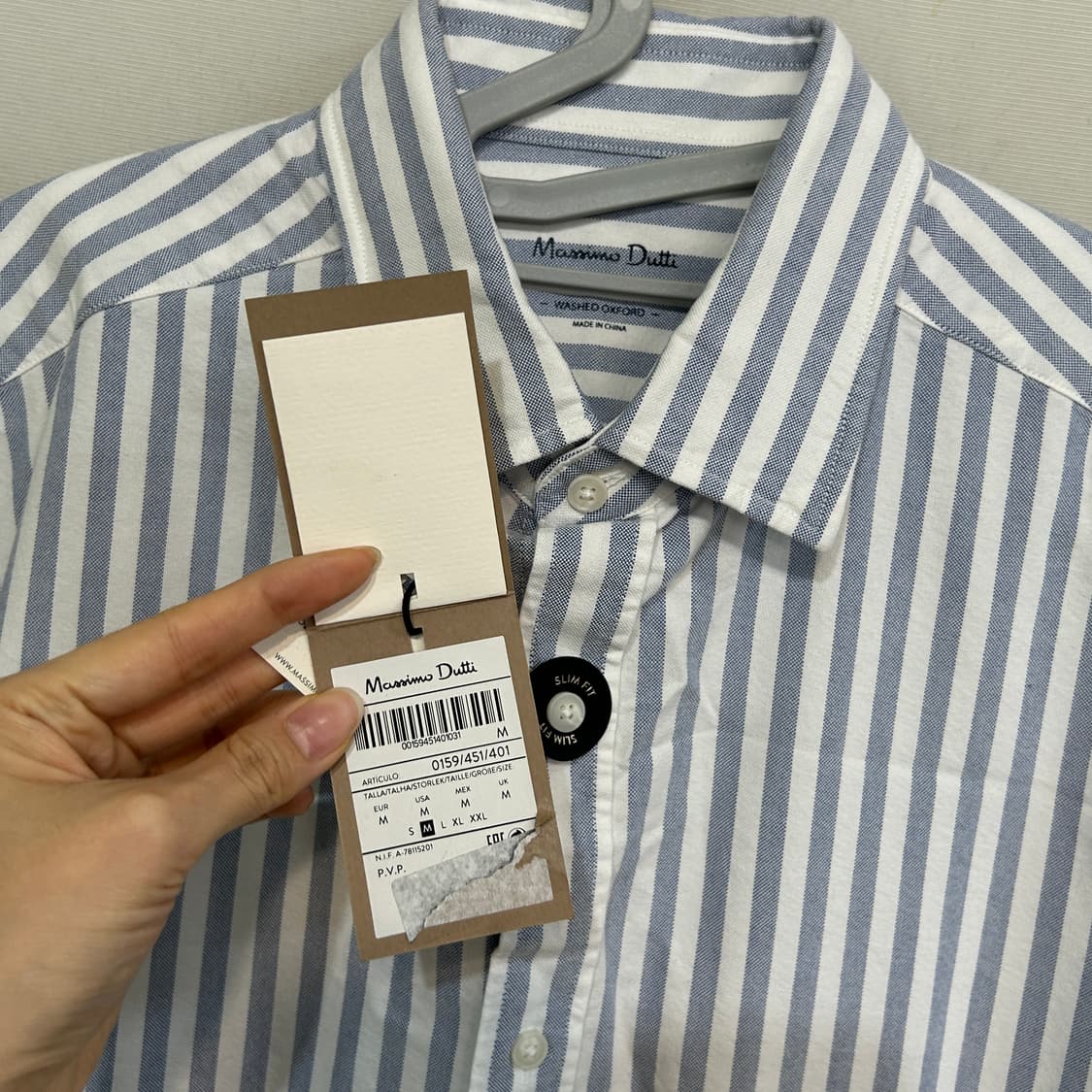 마시모두띠 남성 셔츠 M 새상품 상품이미지2