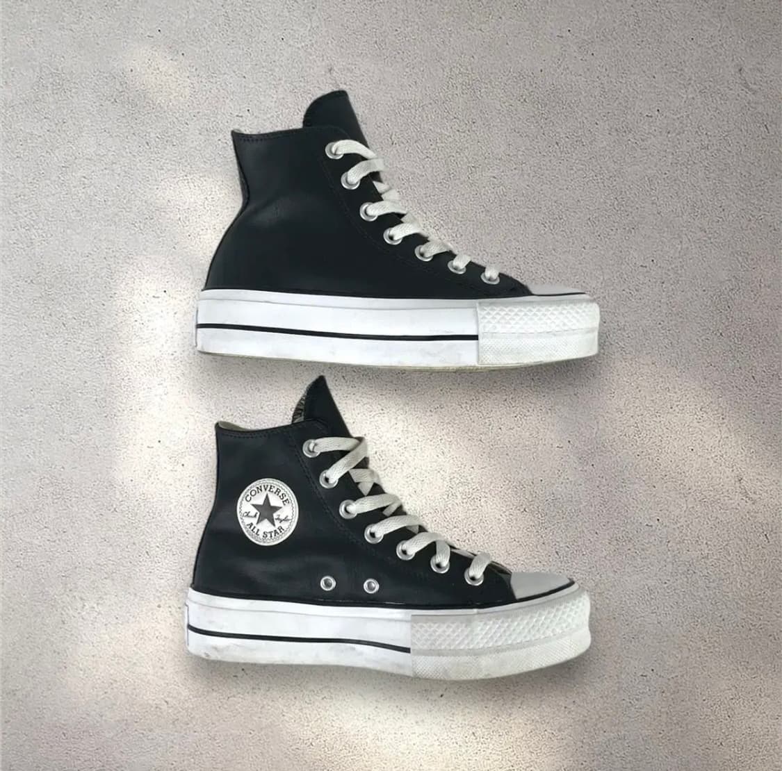 [220] 컨버스 척테일러 올스타 리프트 레더 하이 (No.524) 상품이미지8