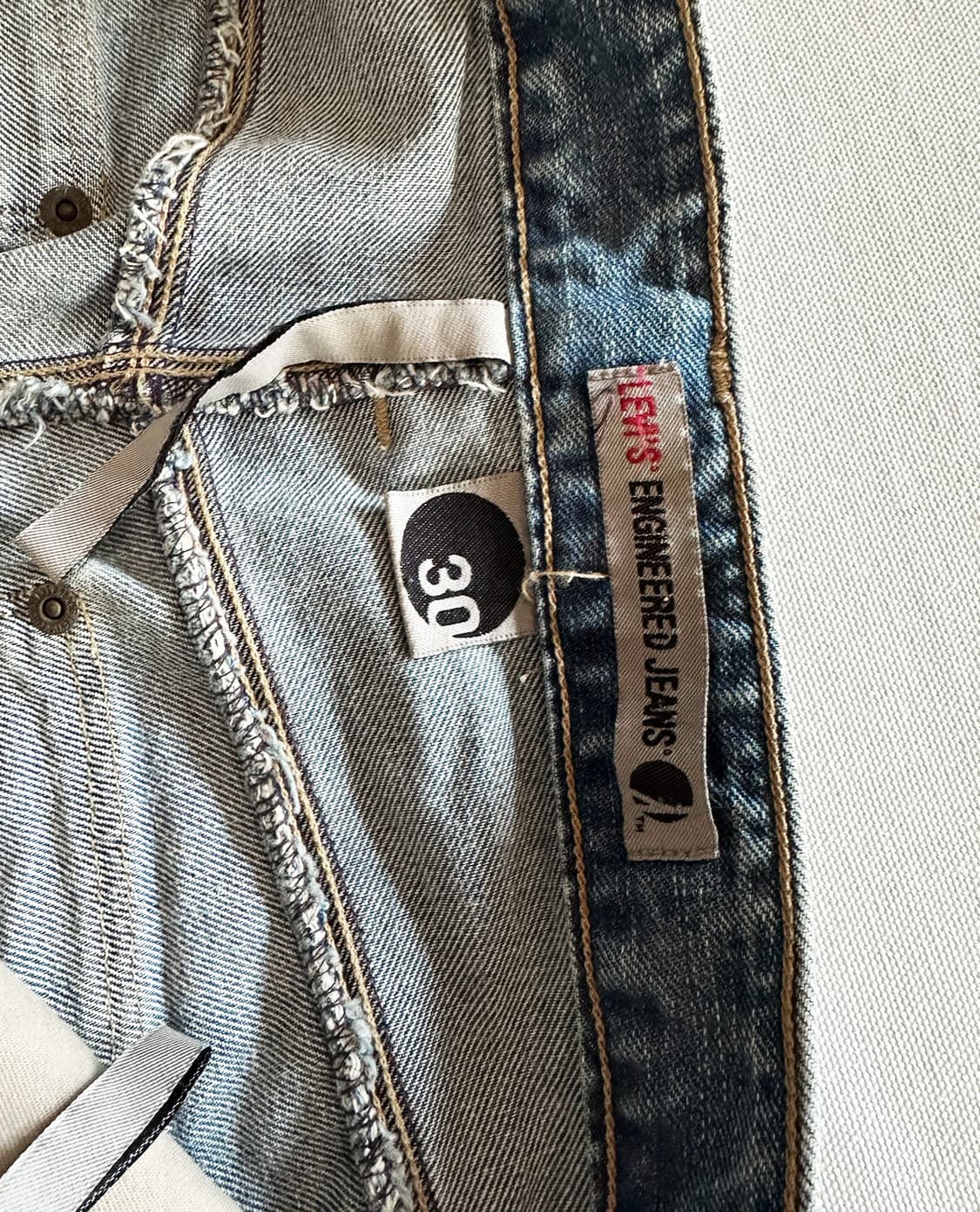 LEVI'S engineered june9 1999 w30 상품이미지9