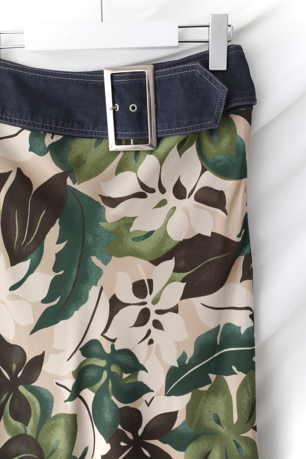 buckle leaves skirt 상품이미지3