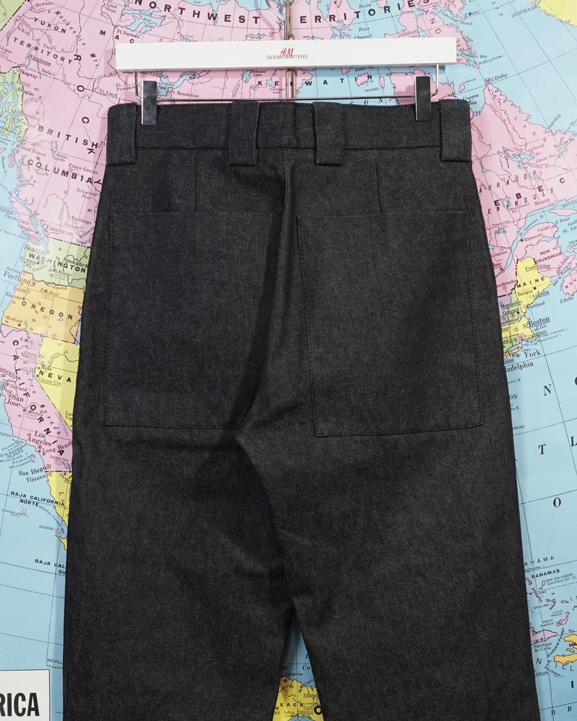 써네이 다크 스트레이트 데님팬츠 상품이미지2