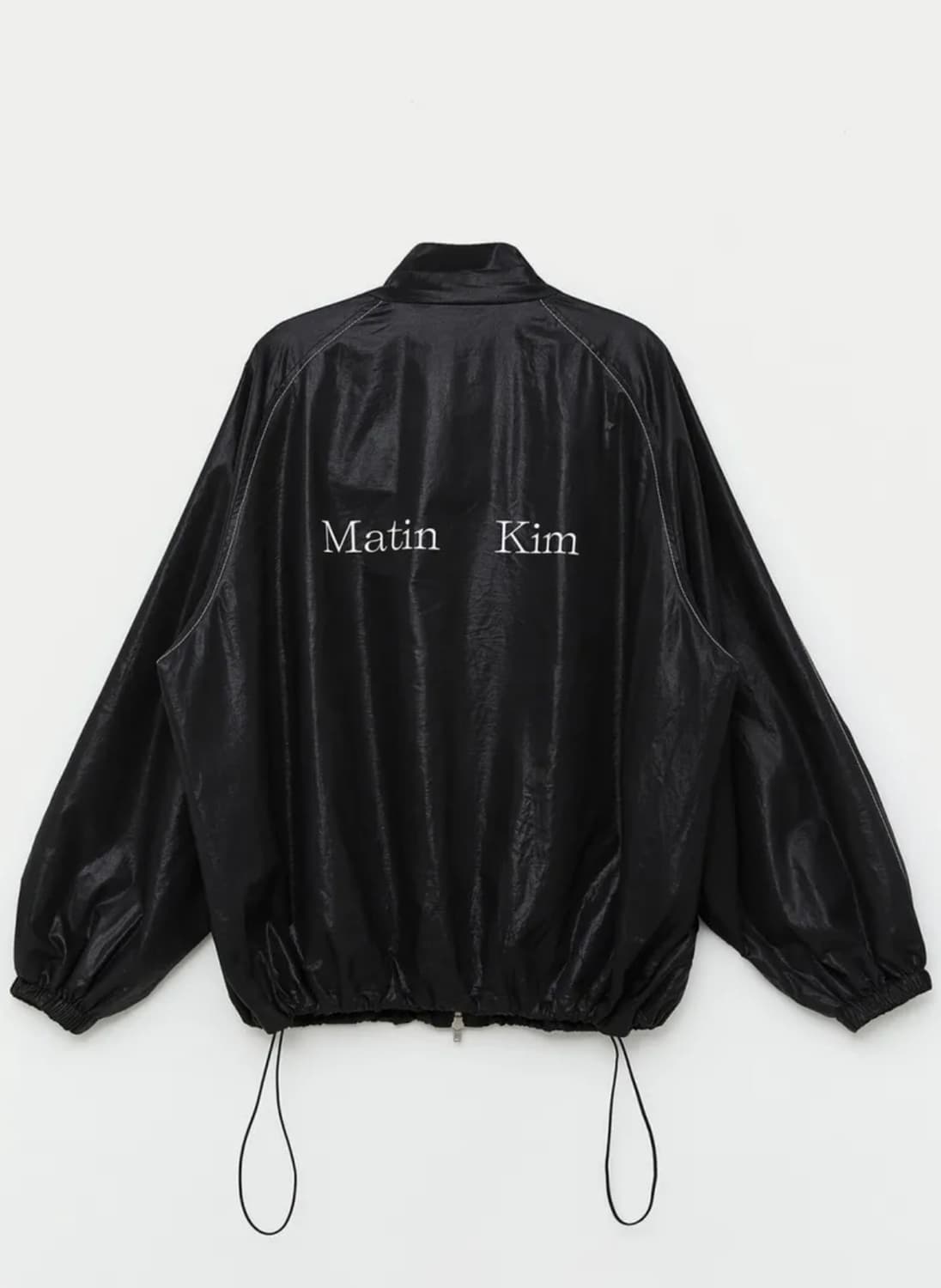마뗑킴 로고 코팅 점퍼 상품이미지1