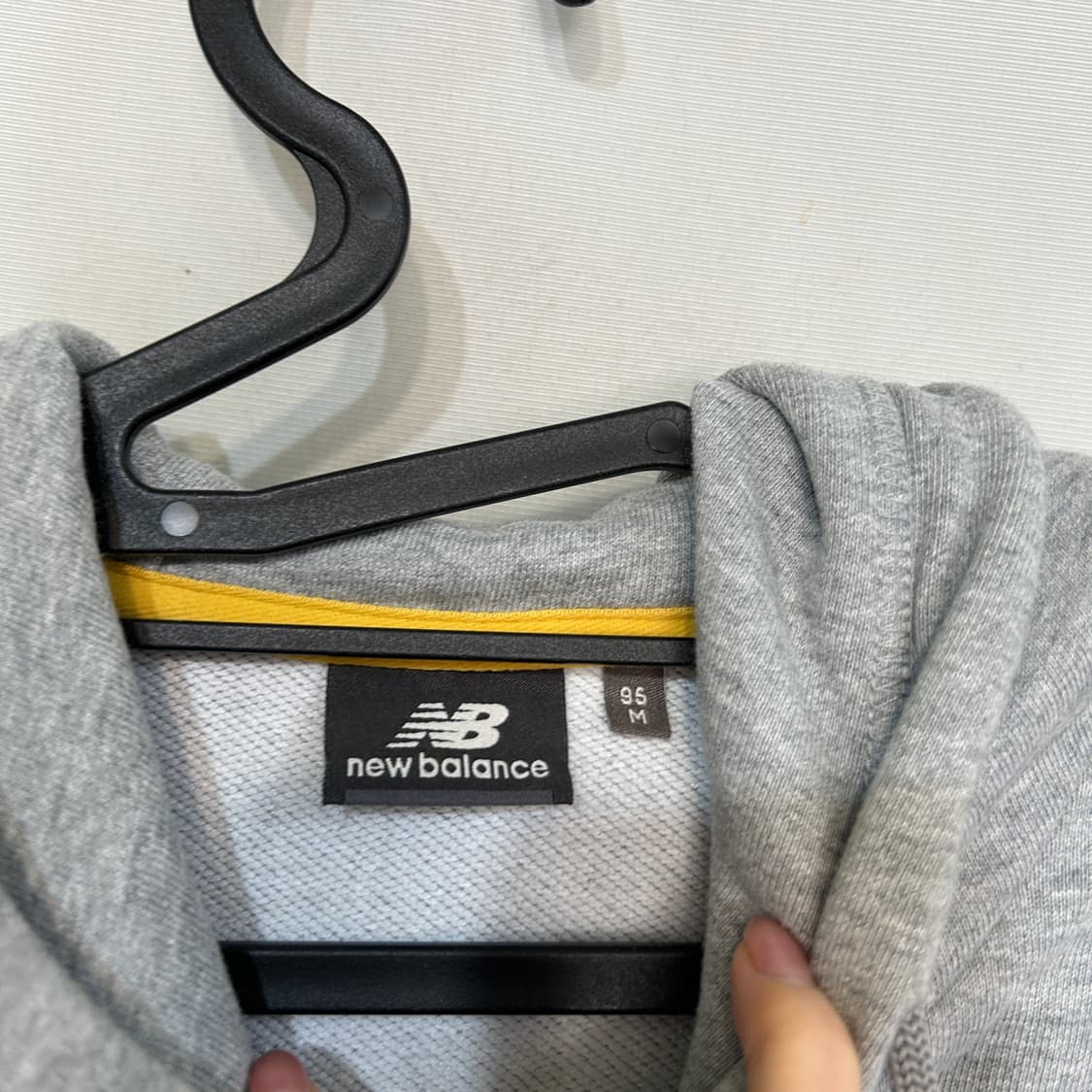 뉴발란스 남성 기모 후드티 95 상품이미지2