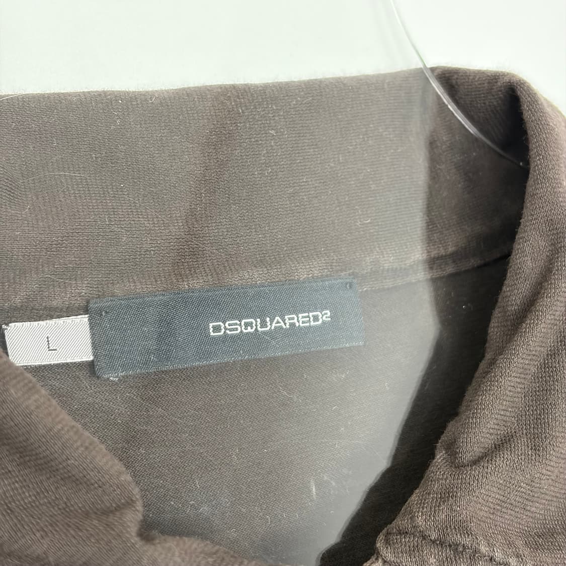 디스퀘어드 대미지 가공 카라 티셔츠 상품이미지3