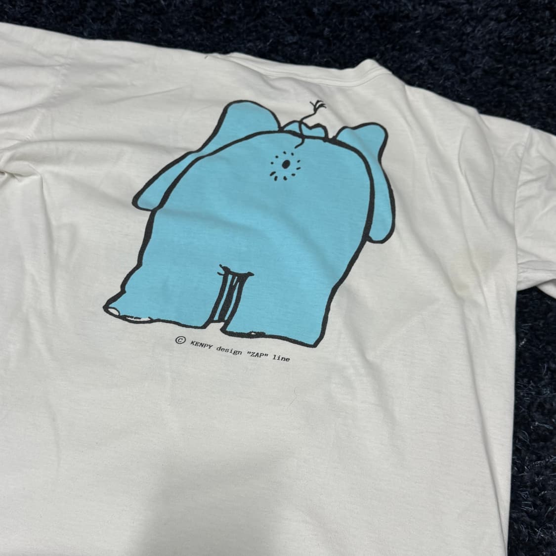 90s vintage 엘리펀트 그래픽 t-shirt 상품이미지3