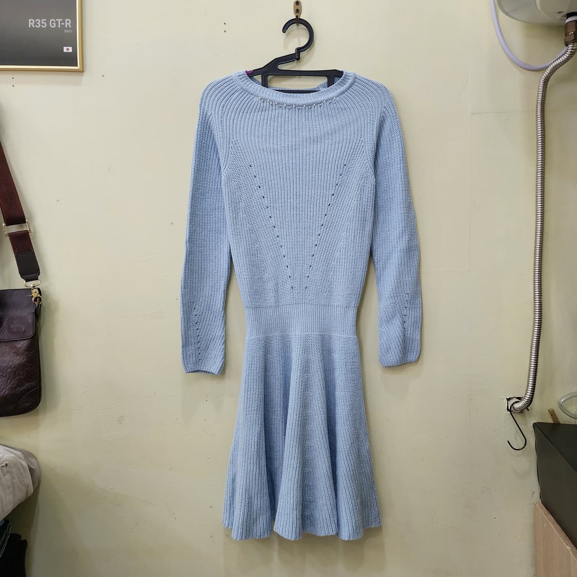 [90] RYAN NEW YORK 리안뉴욕 니트 원피스 (라이트블루) 상품이미지1