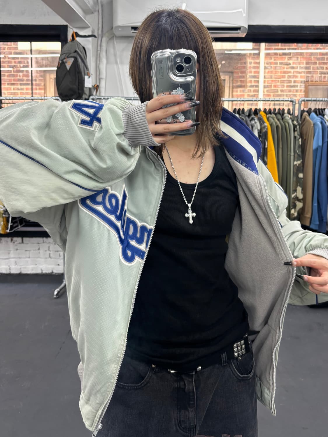 마제스틱 LA 다저스 스타디움 자켓 상품이미지3