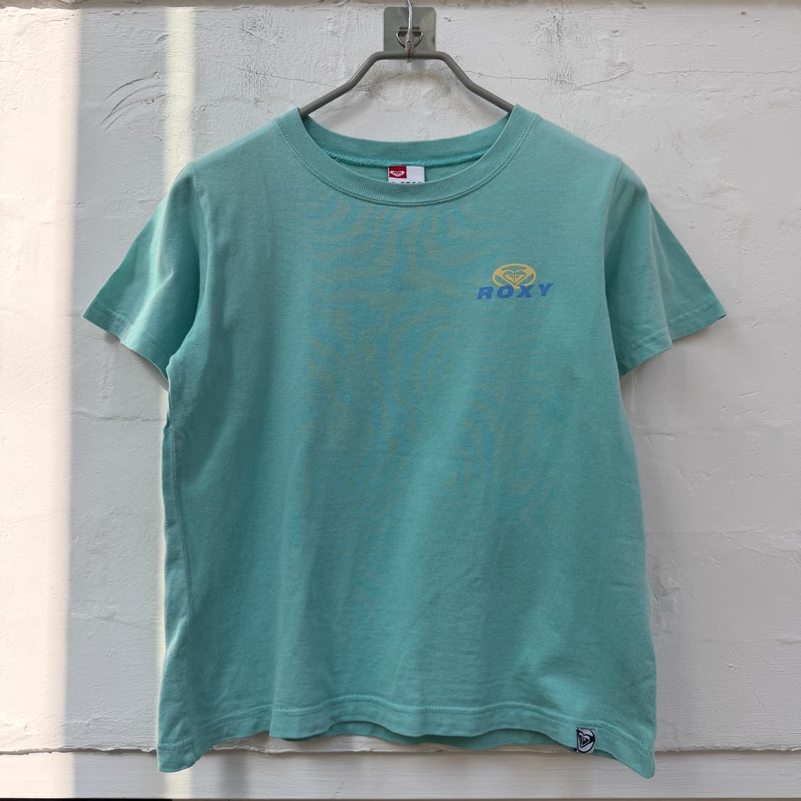 Roxy 록시 민트 컬러 크롭 반팔티 M 상품이미지1
