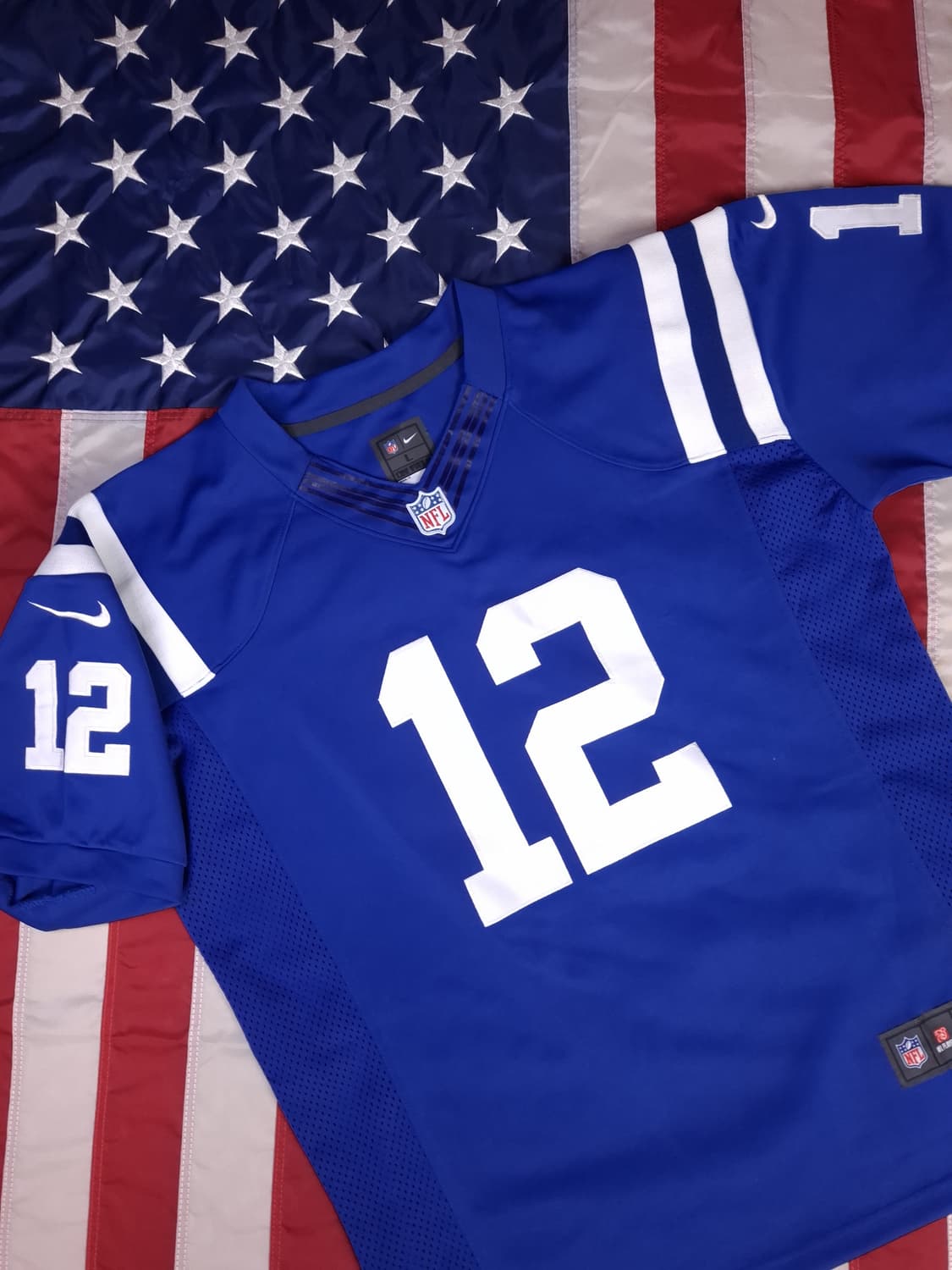 새제품급오리지날 나이키 X NFL 인디애나폴리스 콜츠 앤드류럭 풋볼 져지 상품이미지4