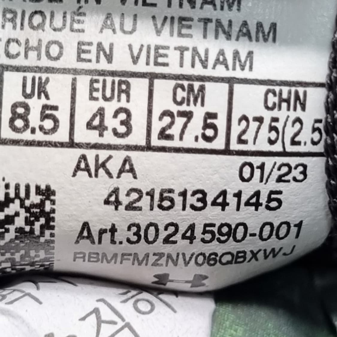 언더아머 UA차지드 어서트9 런닝화275 상품이미지6