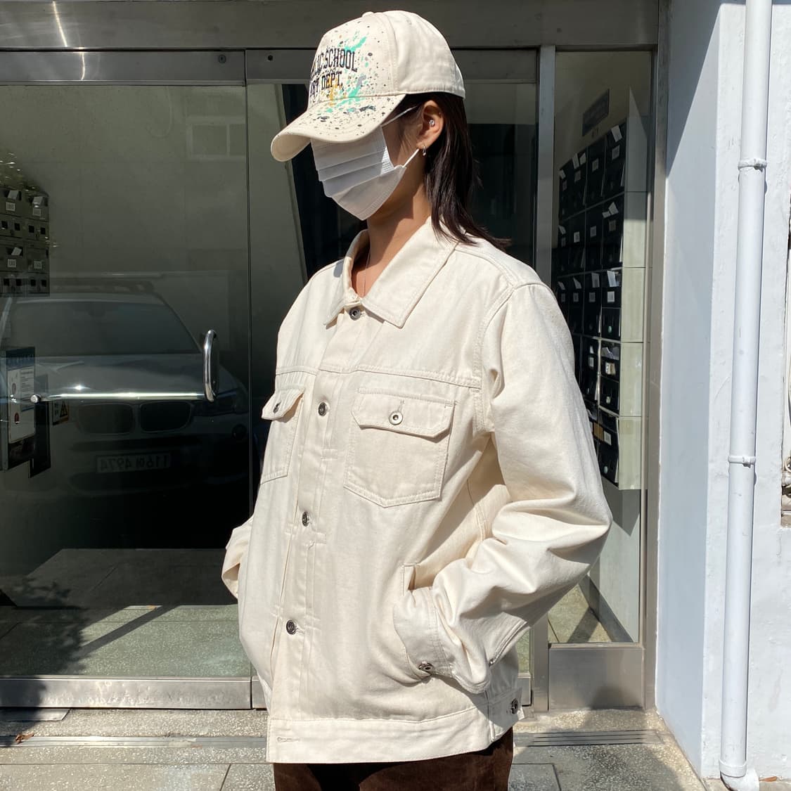 FRIZMWORKS Heavy Canvas Trucker Jacket 상품이미지2