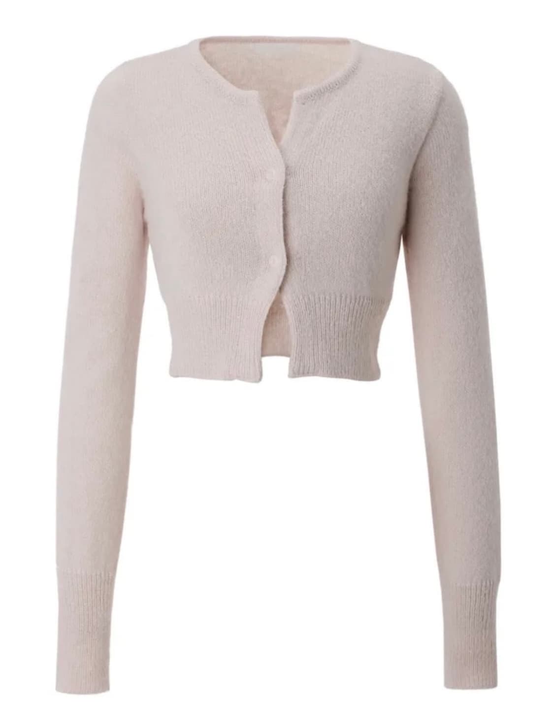 쓰리타임즈 모헤어 가디건 / 핑크 상품이미지1