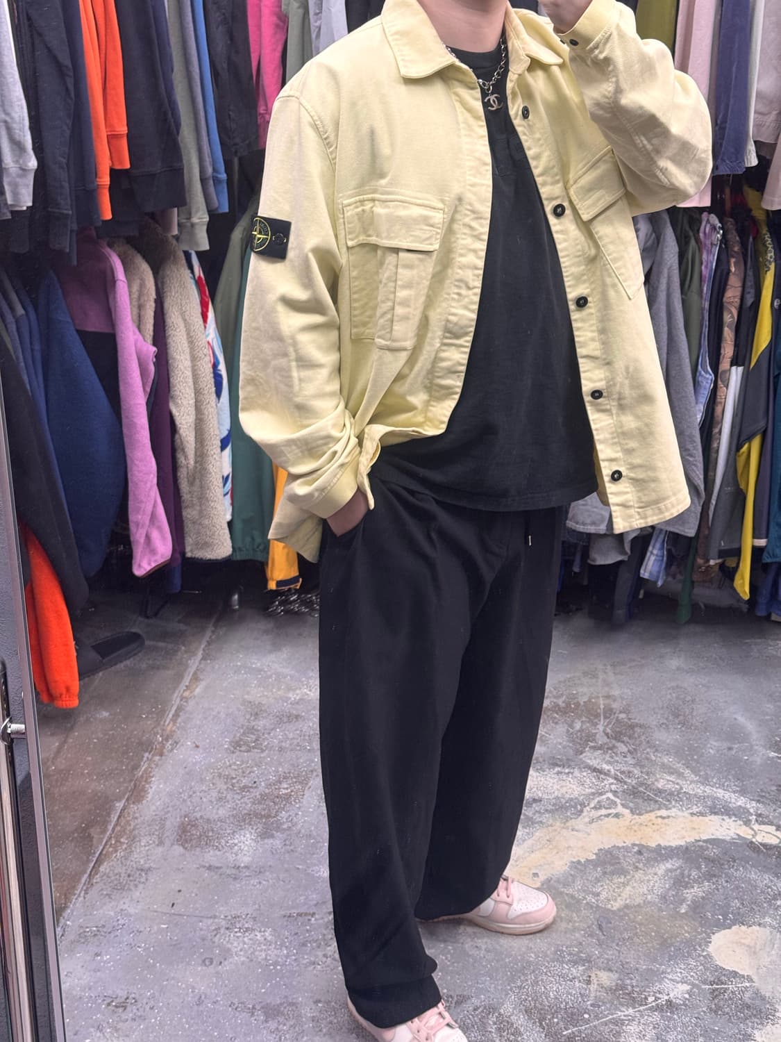 스톤아일랜드 셔츠형 자켓 xxl 기본 세탁 정도 하세요  상품이미지2