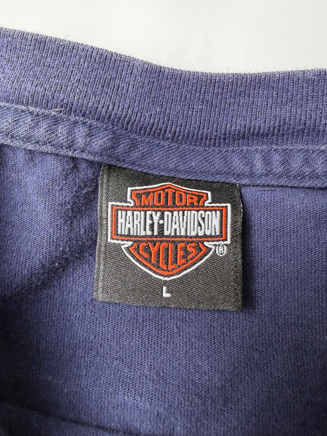 00s Harley Davidson L/S Tee (navy) 상품이미지3