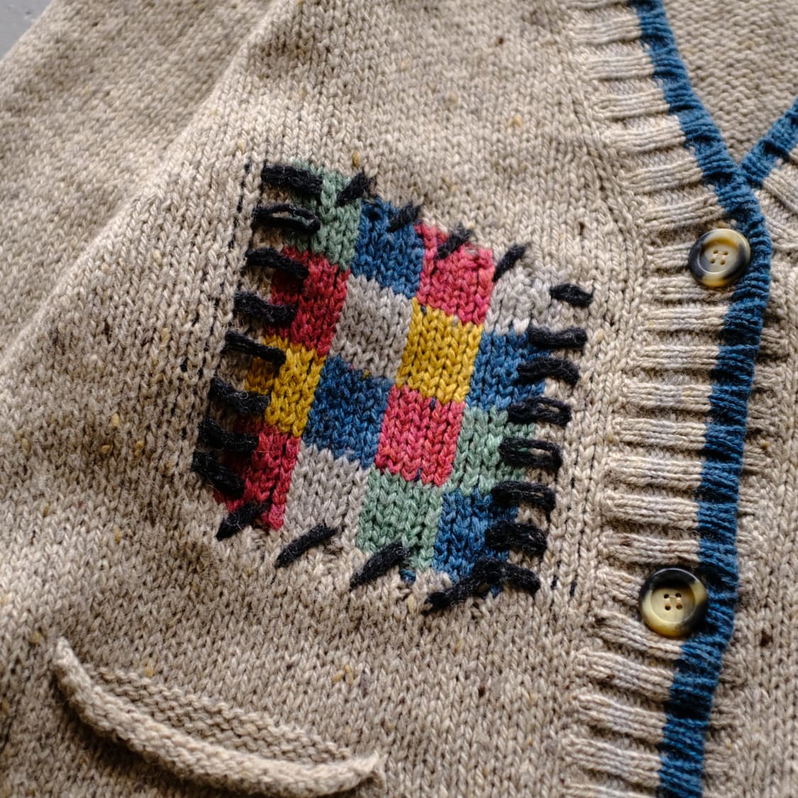 1990's Made In ITALY Benetton Woll  상품이미지3