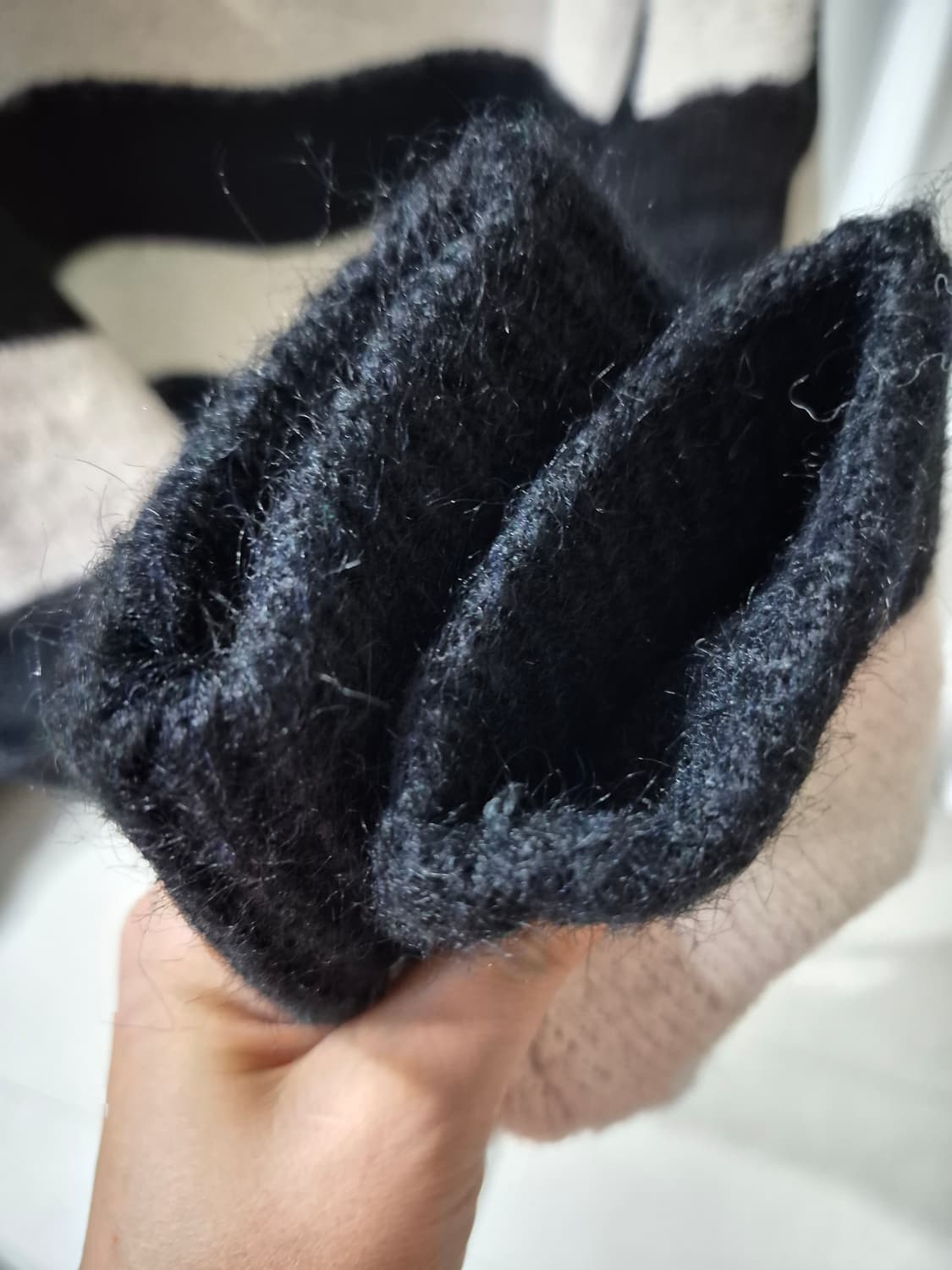 택달린새상품.비긴202.스트라이프 니트 상품이미지5