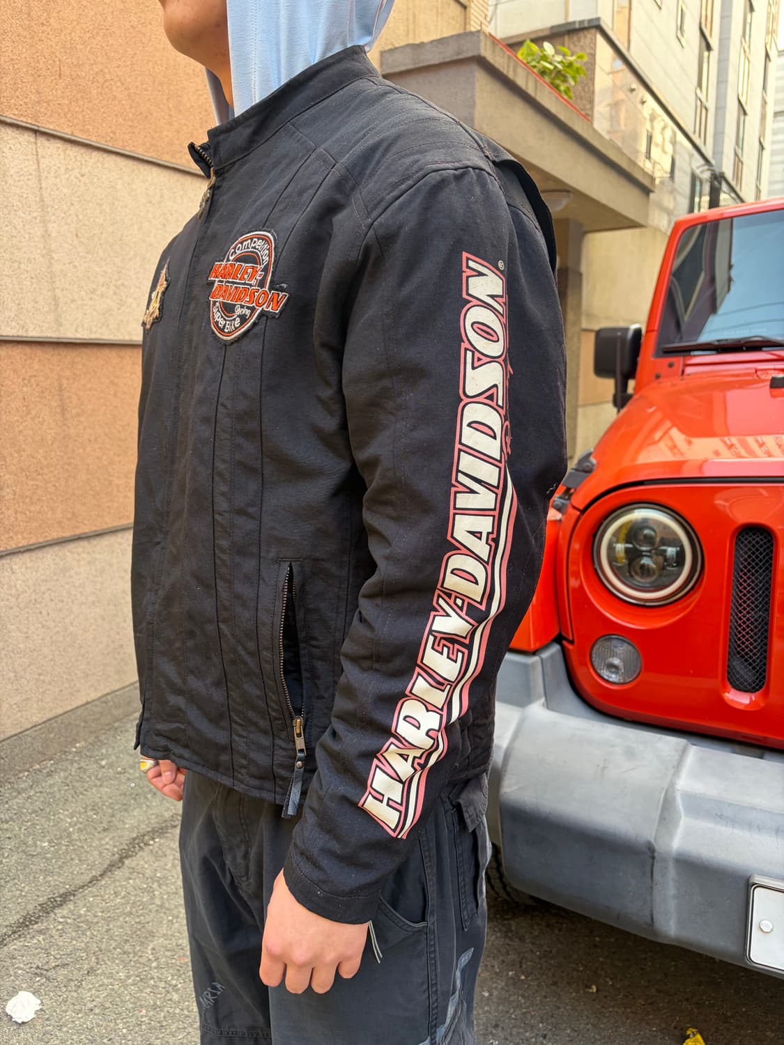 Harley Davidson logo motorcycle jacket 상품이미지7
