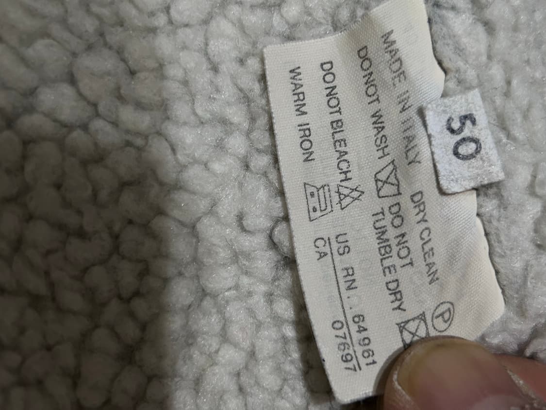 (105) 베네통 안감 양털 데님코트 상품이미지8