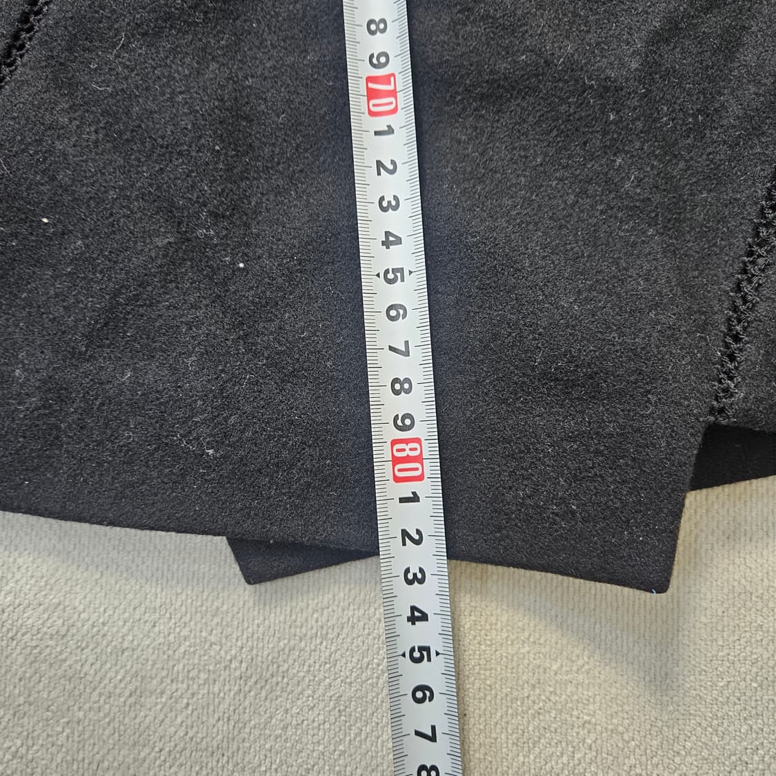 67-94 오즈세컨 블랙 롱 스커트 0309Y 상품이미지6