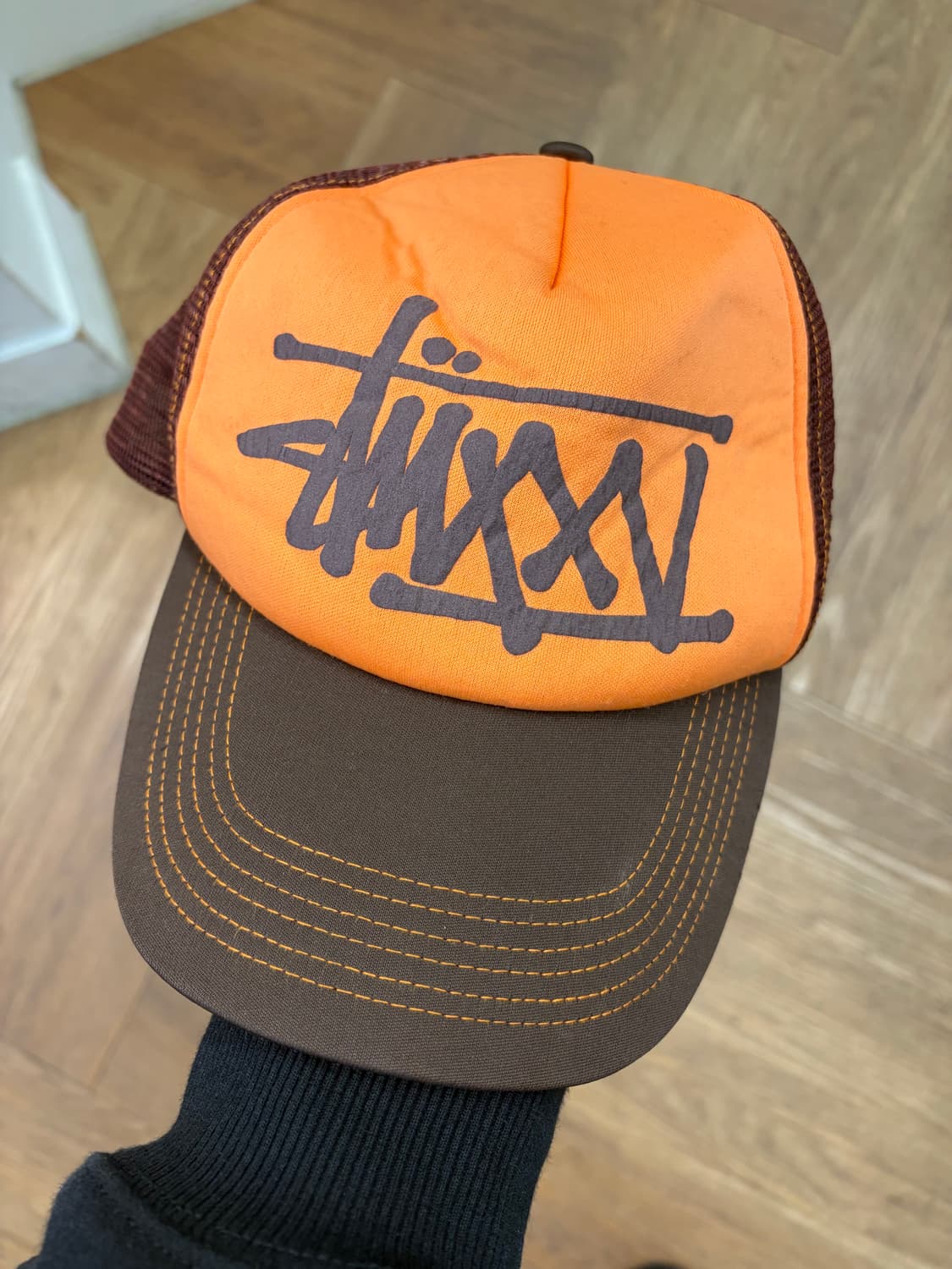 올드 스투시 메쉬캡 상품이미지1