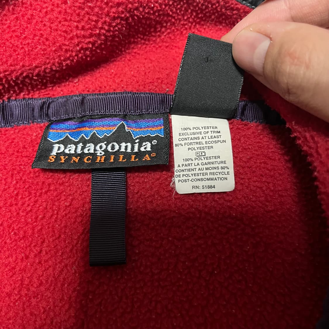 파타고니아 빈티지 신칠라 레드 상품이미지4