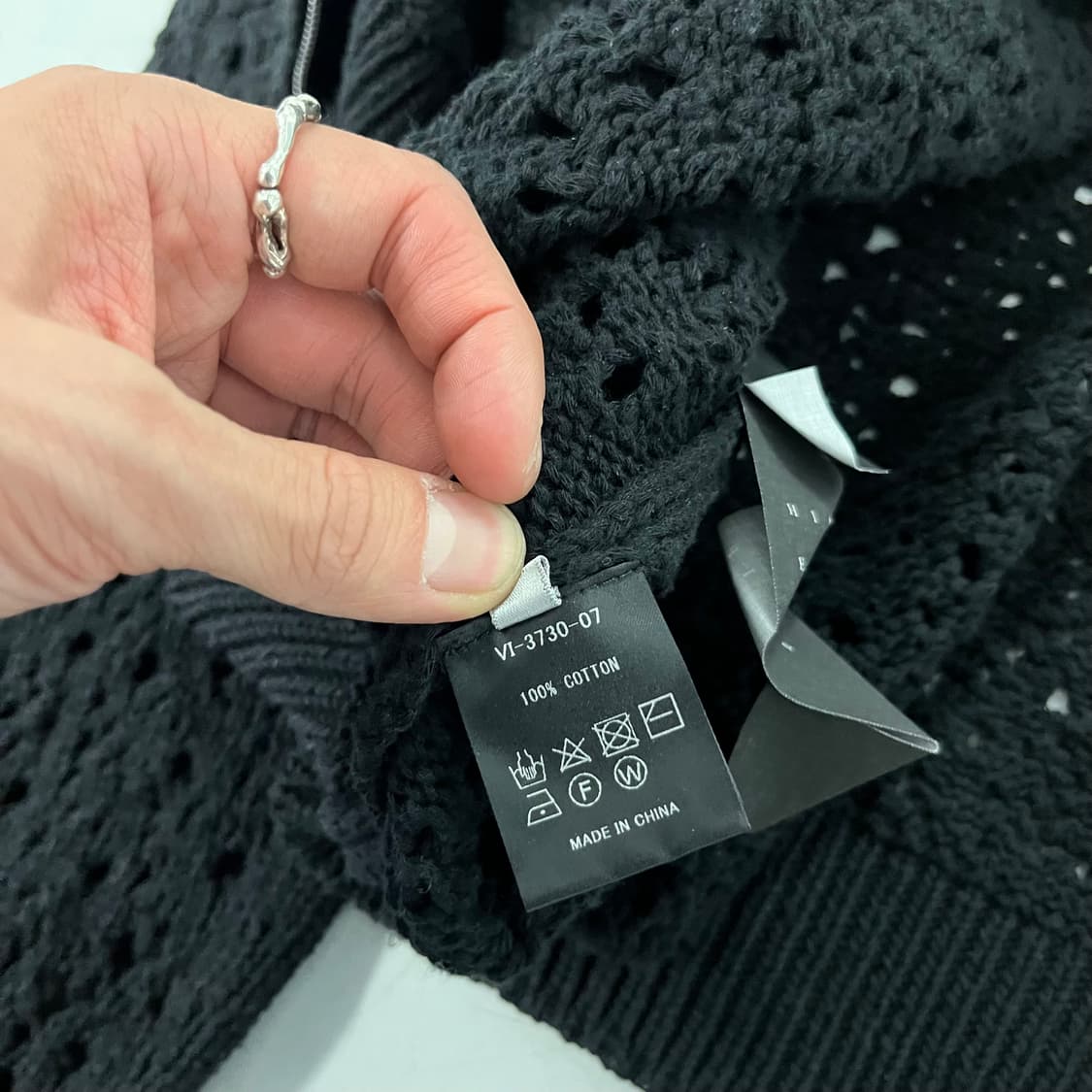 24ss 비리디안 메쉬 니트 스웨터 상품이미지6