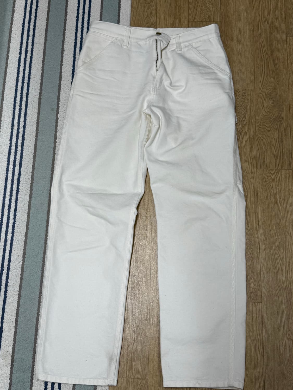 칼하트윕 싱글니 팬츠 30 화이트 상품이미지1