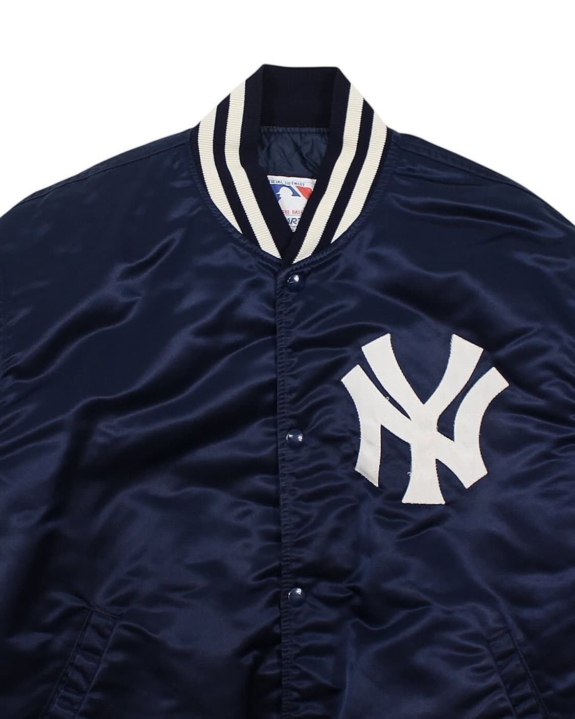 1980s USA 스타터 나일론 사틴 자켓 뉴욕양키스 빈티지 미국제 상품이미지4