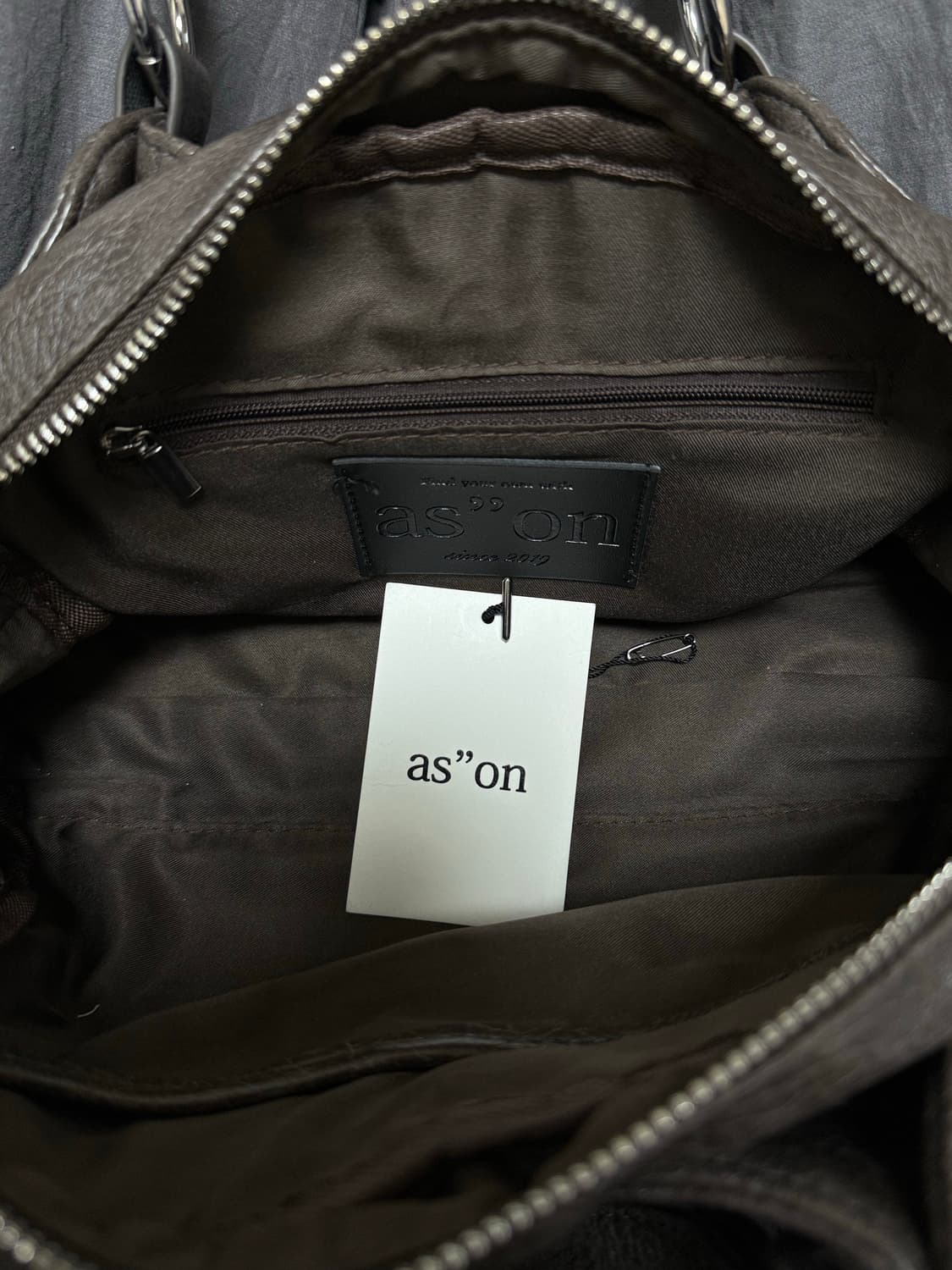 애즈온 보니타미니백브라운 상품이미지3