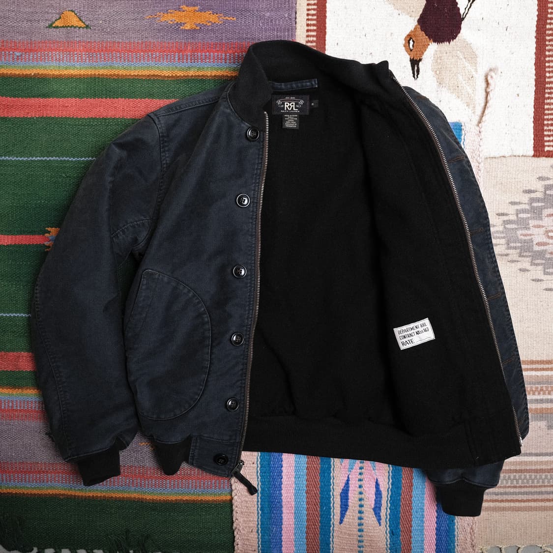 RRL 더블알엘 USN 덱 자켓 xs사이즈 (추천 44-55) 상품이미지3