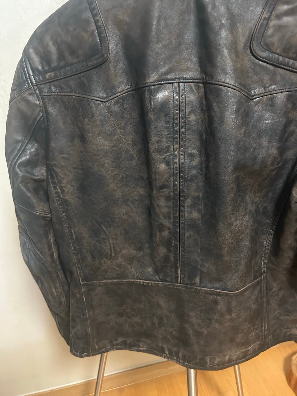 rrl 레더 모토 자켓 m 상품이미지2