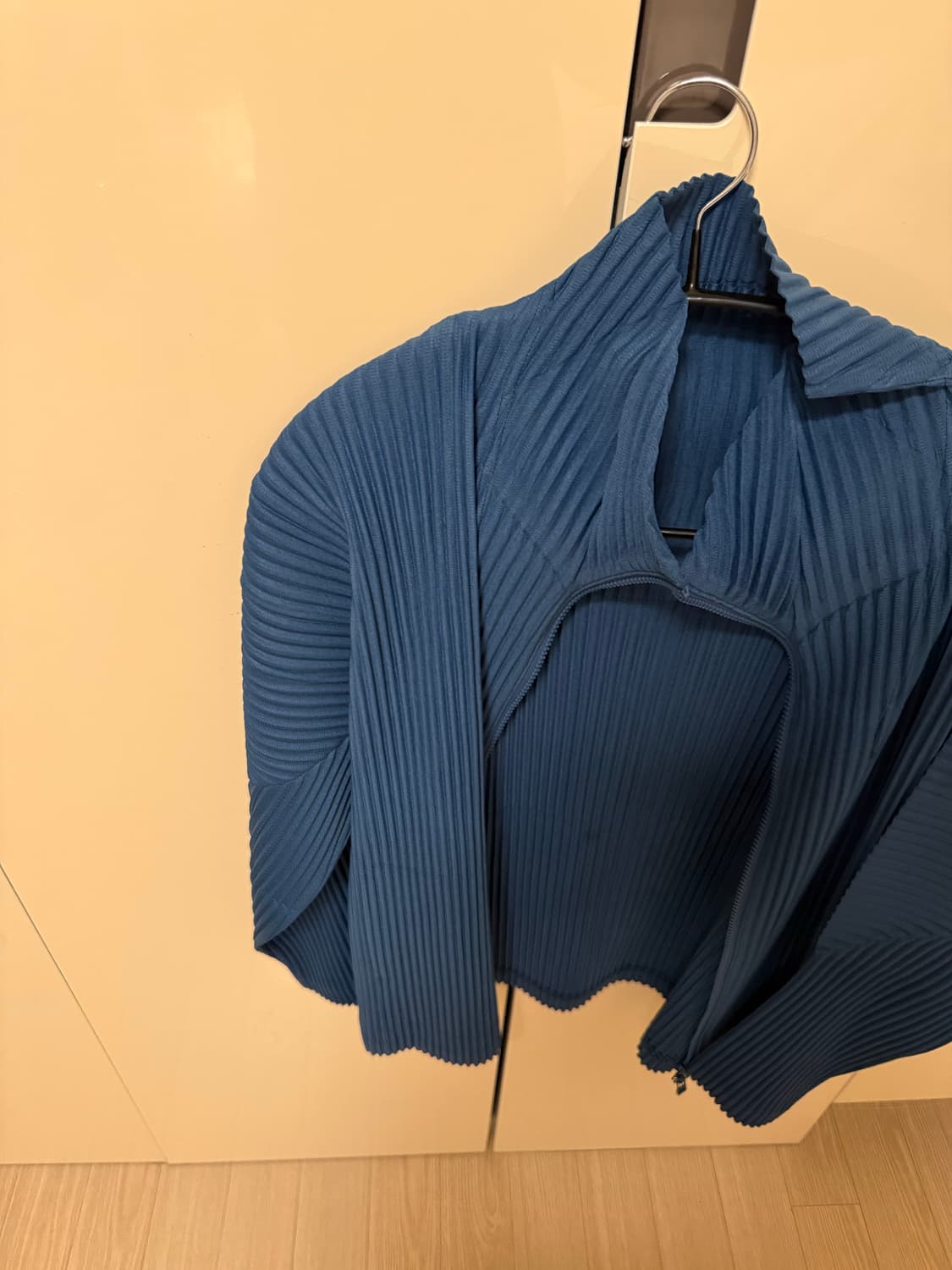 옴므플리세 집업 2사이즈, 블루(먼슬리 한정 컬러) 상품이미지2