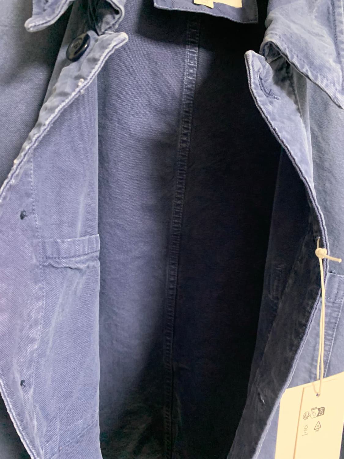 자라 오리진스 스플래터 워싱 점퍼 야상 캔버스 자켓 상품이미지9