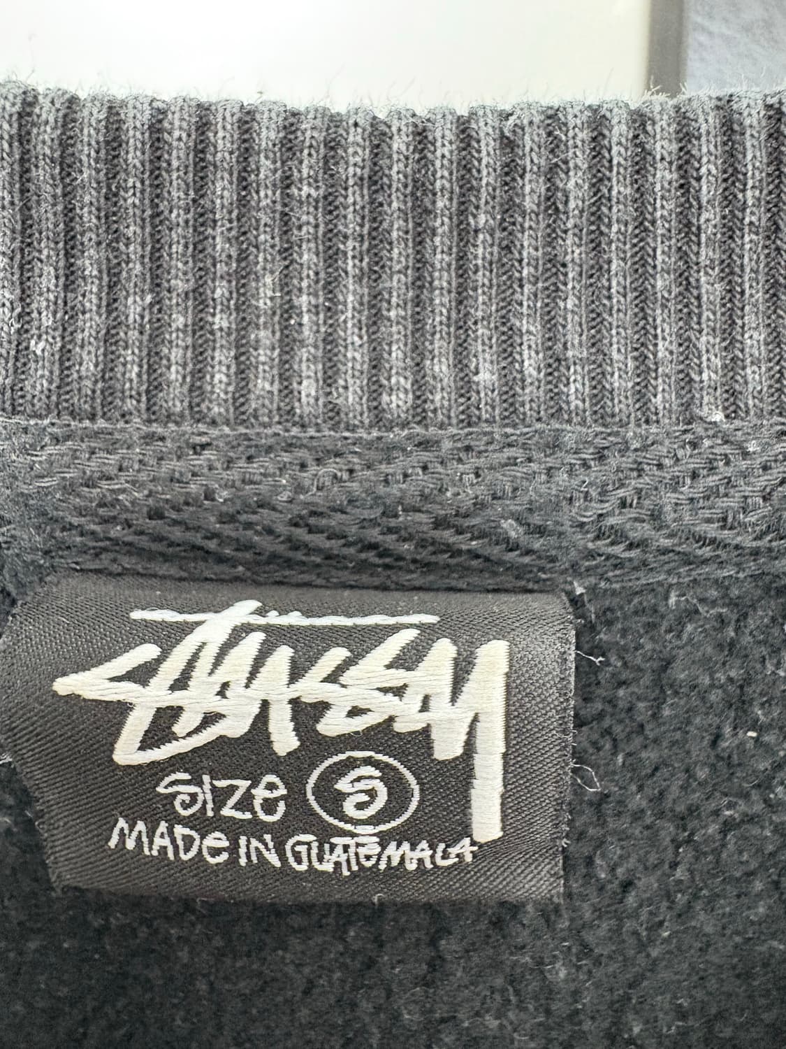 루키CK9748: 스투시 블랙 맨투맨  상품이미지7