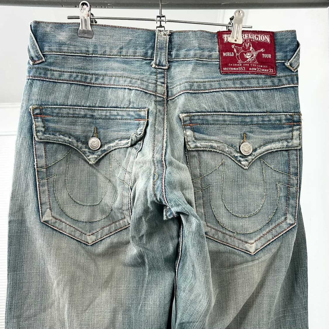 트루릴리전 853 부츠컷 데님 팬츠 상품이미지6