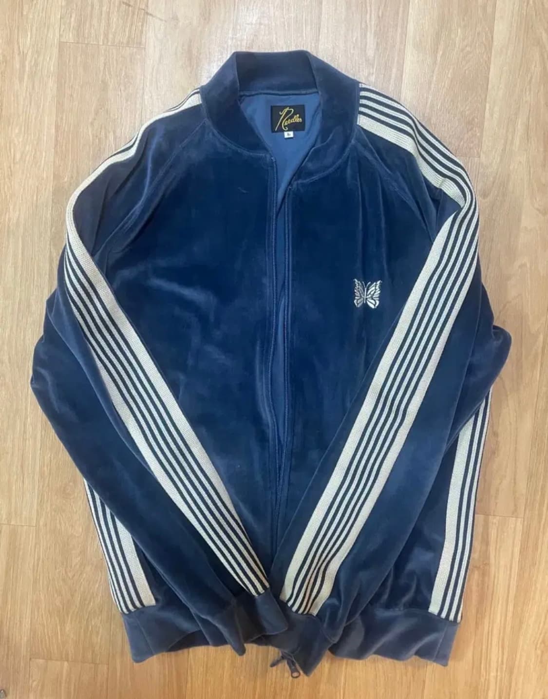 니들스 R.C. 벨루어 트랙자켓 마린블루[L] 상품이미지2