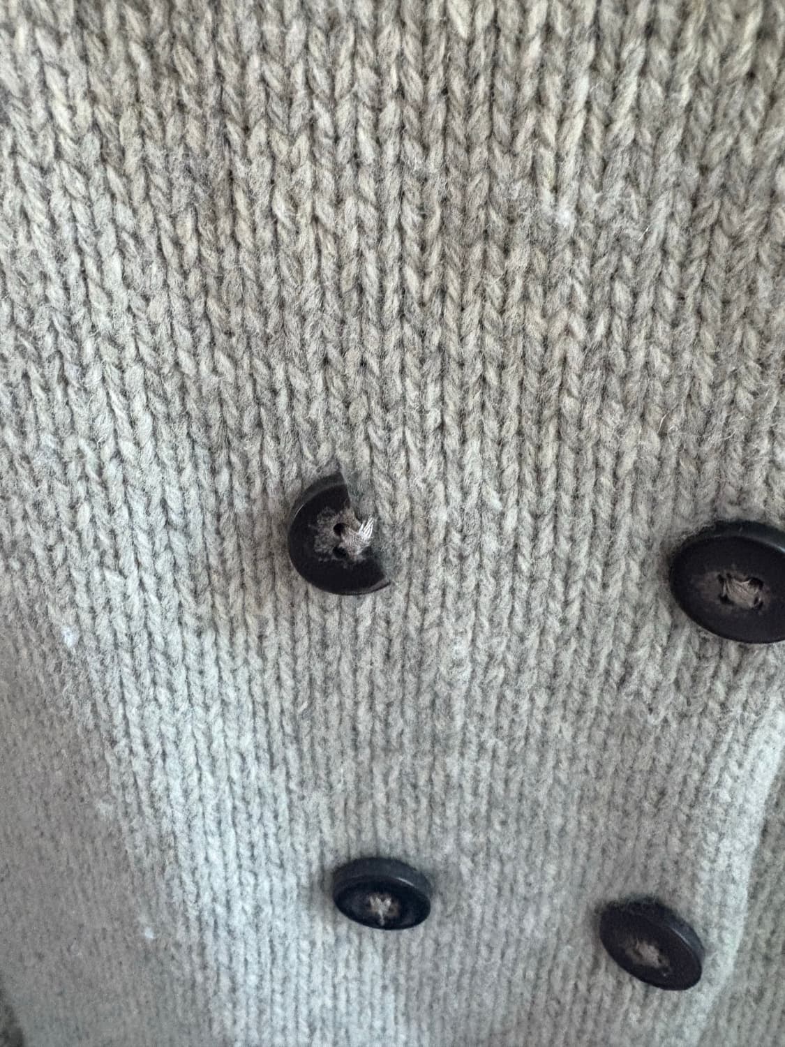 Japanese vintage 니트 가디건 상품이미지2